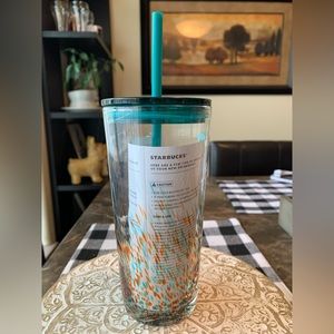 Starbucks glass tumbler
